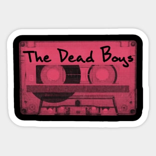 TDB Cassette Tape Vintage Sticker